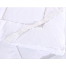 Thick cotton quilting white warm and comfotable natural mattress topper